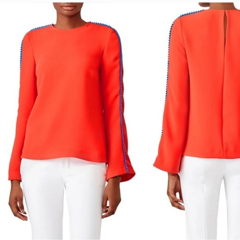 Galvan London Misti‎ Crepe Pom Pom Top Size 12